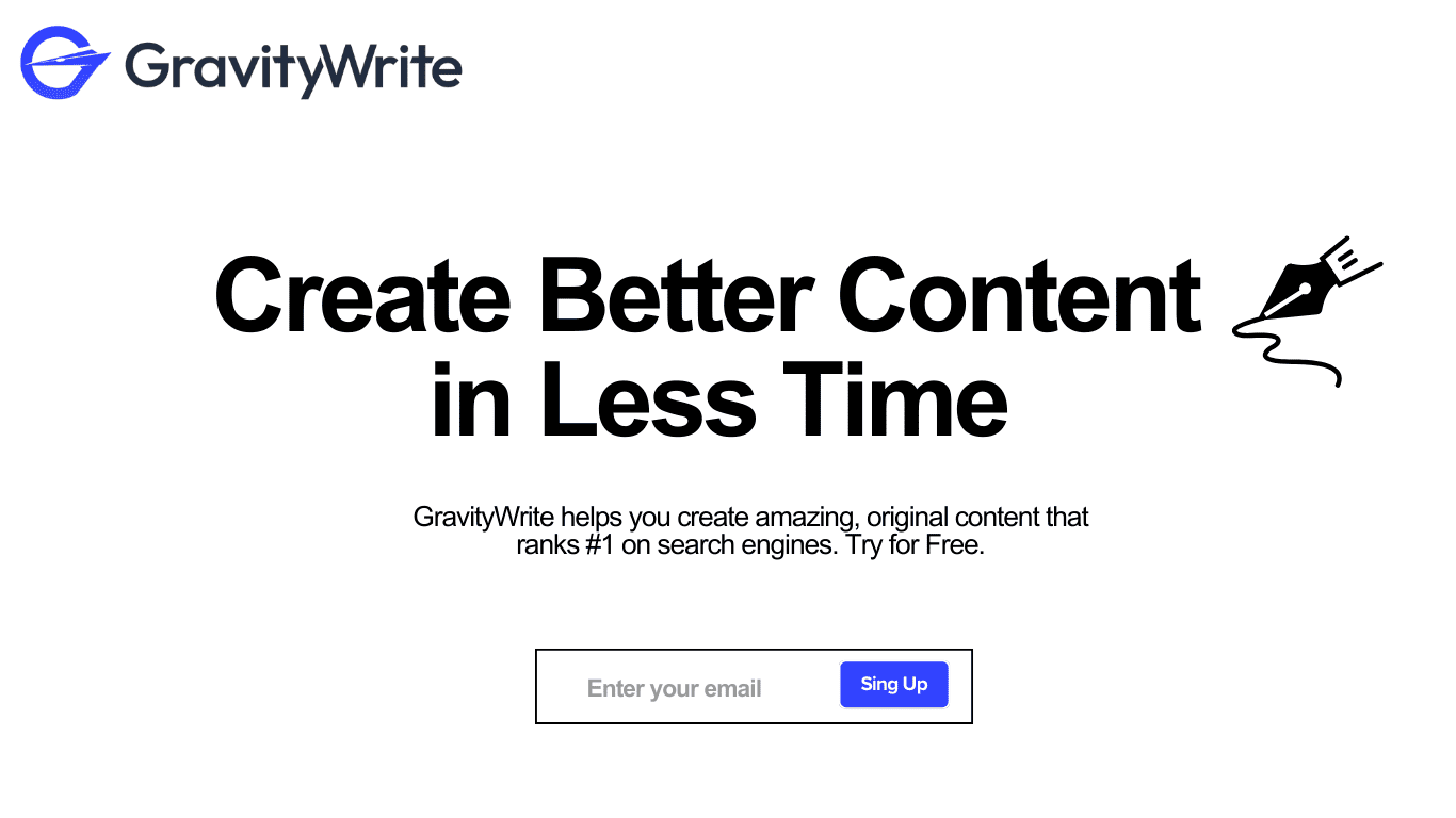 GravityWrite