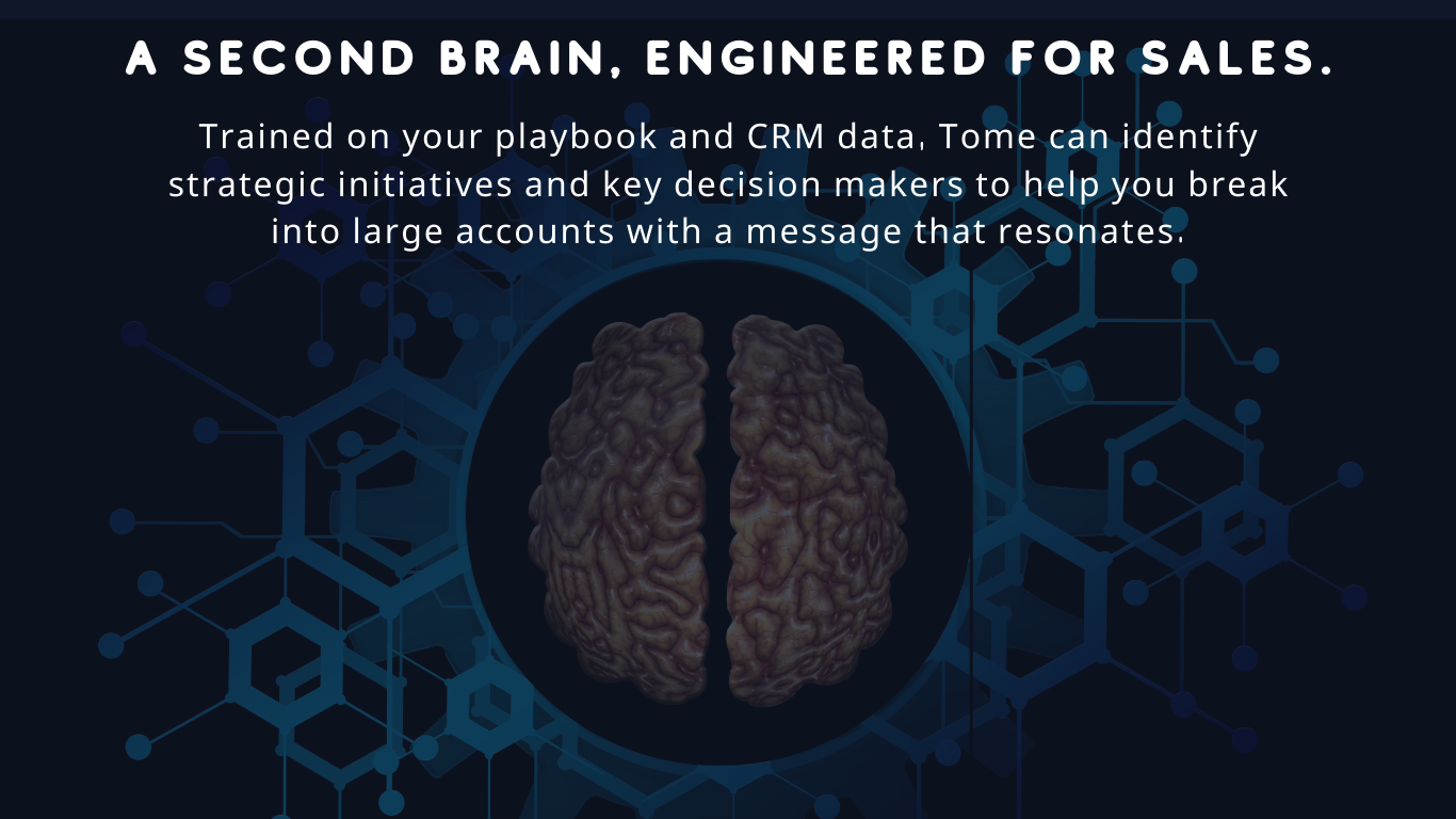 Tome.app - A Game-Changing AI Assistant for Modern Sales Teams 7 Tom app
