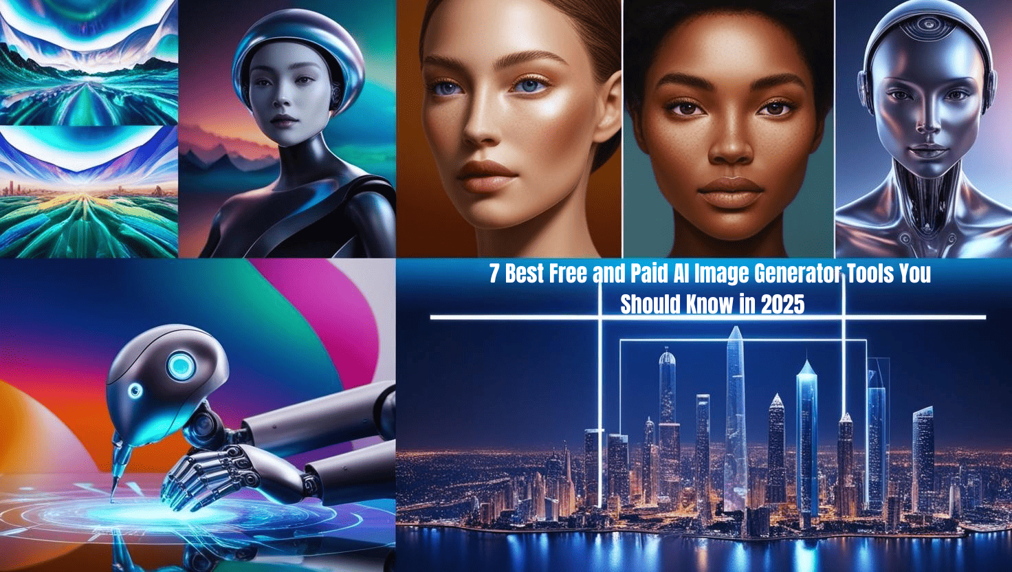 7 Best Free and Paid AI Image Generator Tools