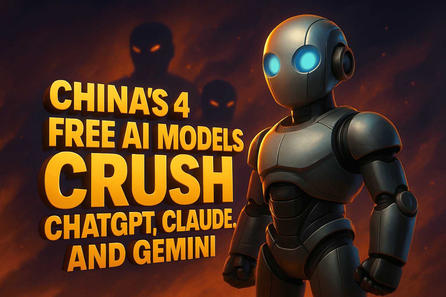 China’s 4 Free AI Models Crush ChatGPT, Claude, and Gemini