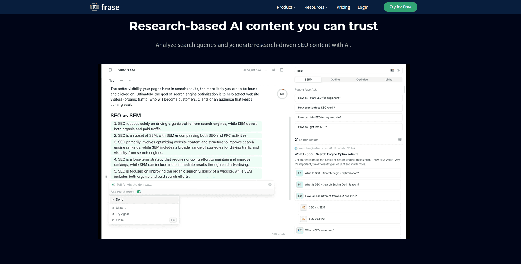 The Secret to Ranking on Google’s Page 1 with 10 AI Tools for Bloggers 11 Frase