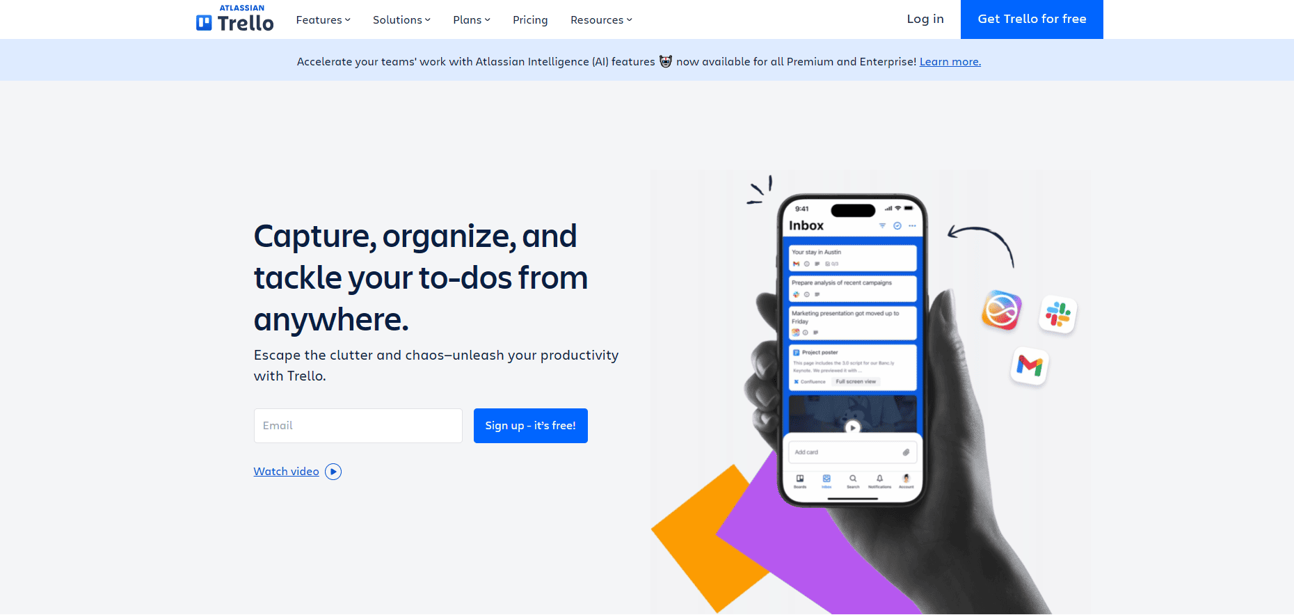 Top 10 AI Tools That Boost Productivity for Your Business in 2025 2 trello