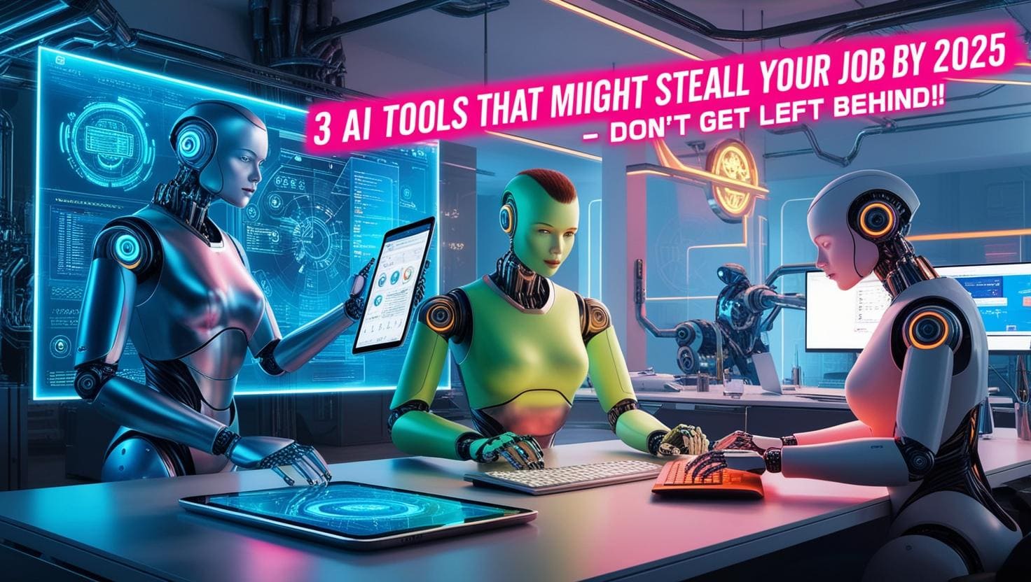 3 AI Tools That Might Steal Your Job by 2025 – Don’t Get Left Behind! 1 3 AI Tools That Could Steal Your Job by 2025 – Don’t Get Left Behind!