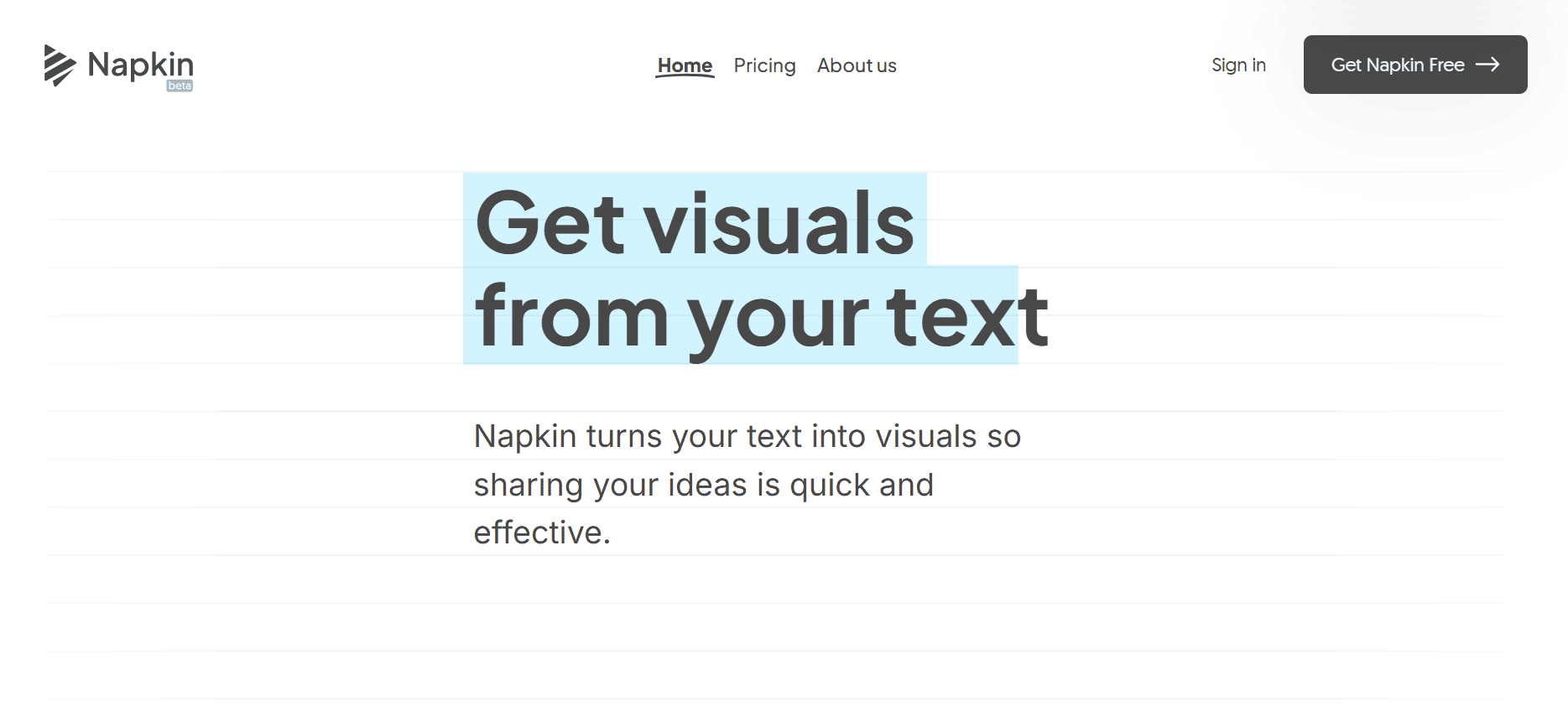 Napkin AI