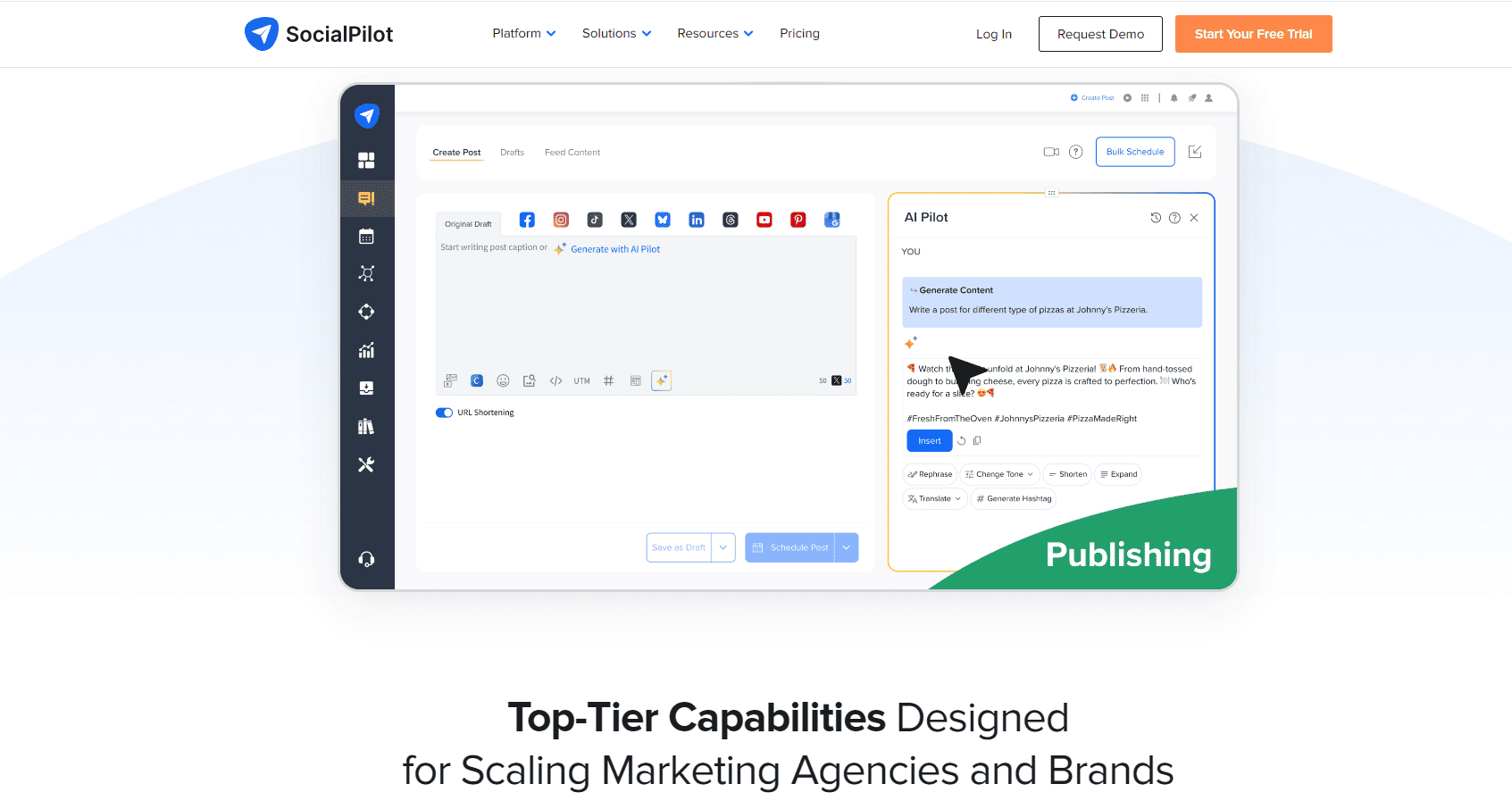 7 Top Tools for Social Media Management and Scheduling in 2025: A Comprehensive Review 2 SOCIALPILOT