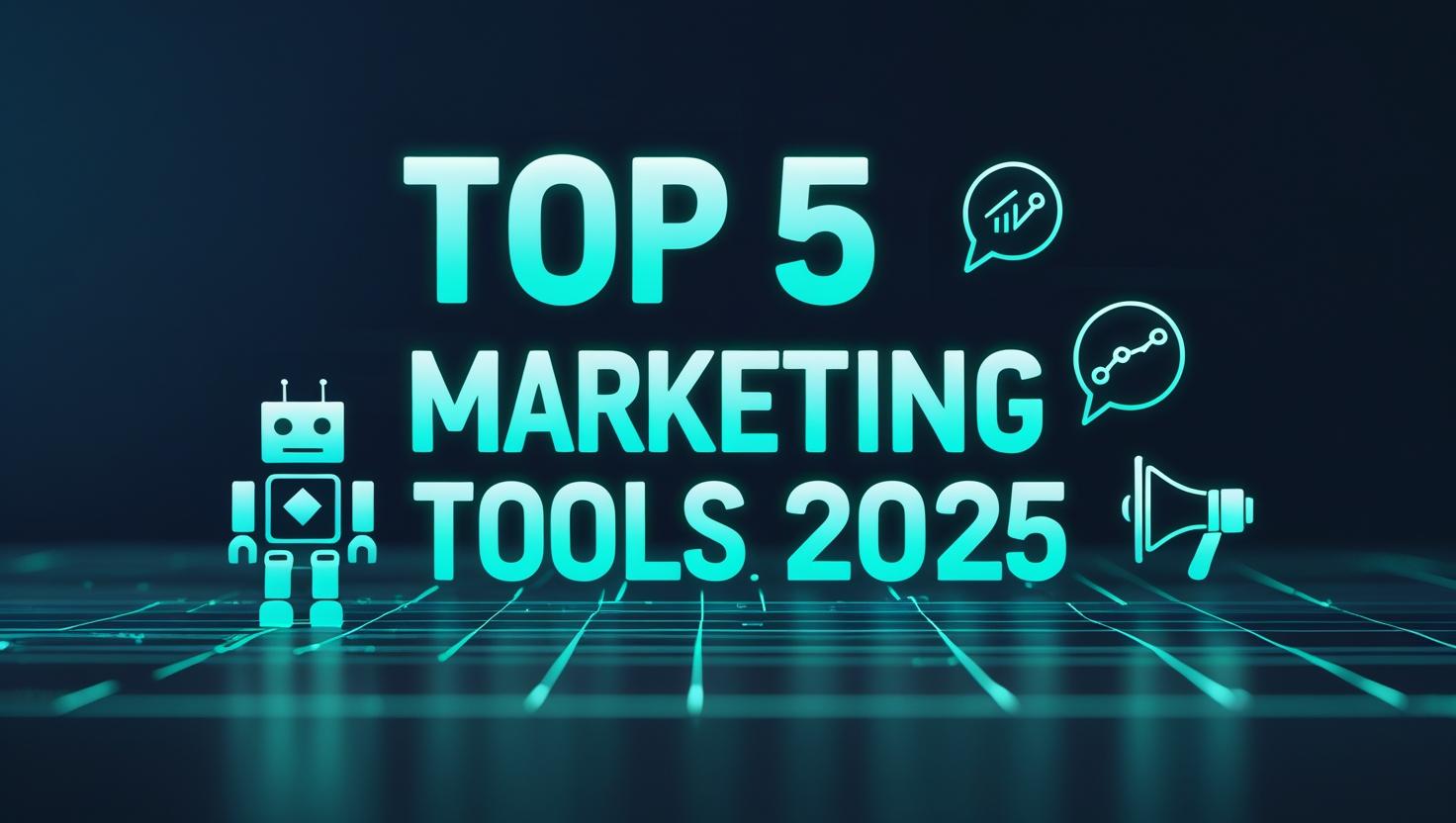 Top 5 AI Marketing Tool to Try in 2025 (Updated & Honest Review) 1 Top 5 AI Marketing Tool to Try in 2025 (Updated & Honest Review)