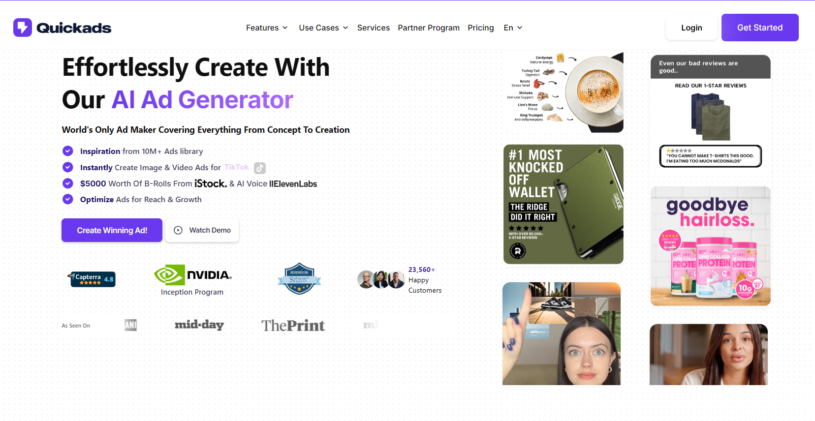5 Practical AI Marketing Tools to Streamline Your Workflow in 2025 3 QuickAds